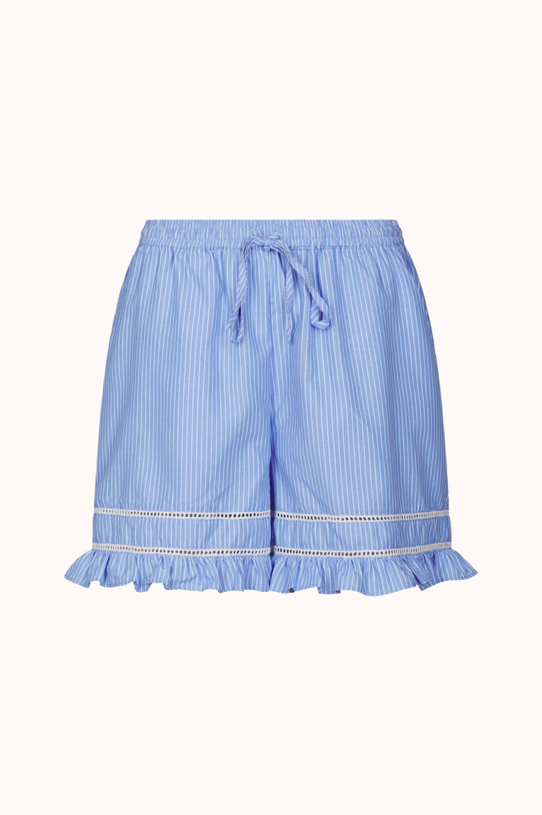 Amansa Stripe Shorts - Blauw dessin