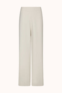 Lunet Crepe Pants - Ecru