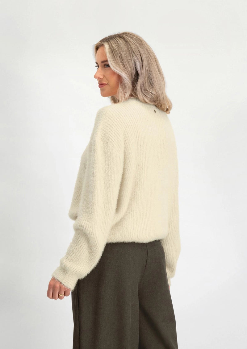 Audrey Cardigan Cosy White