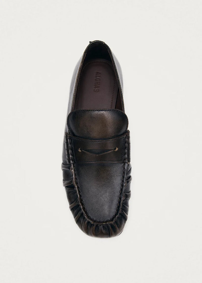 Aven Loafers - Vintage effect brown