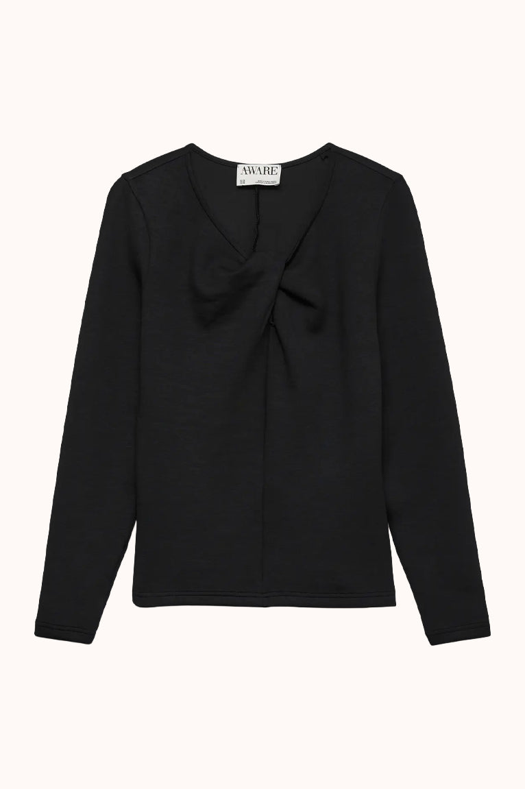 AWTAMMIE LS V-NECK TOP