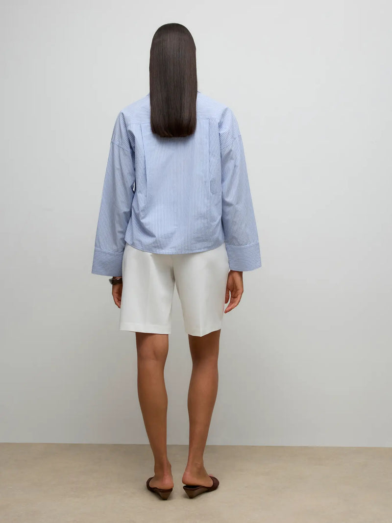 AWPASSI MW KNEE SHORTS - Wit