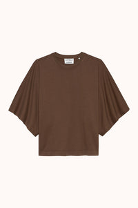 Batsleeve t-shirt - Bruin