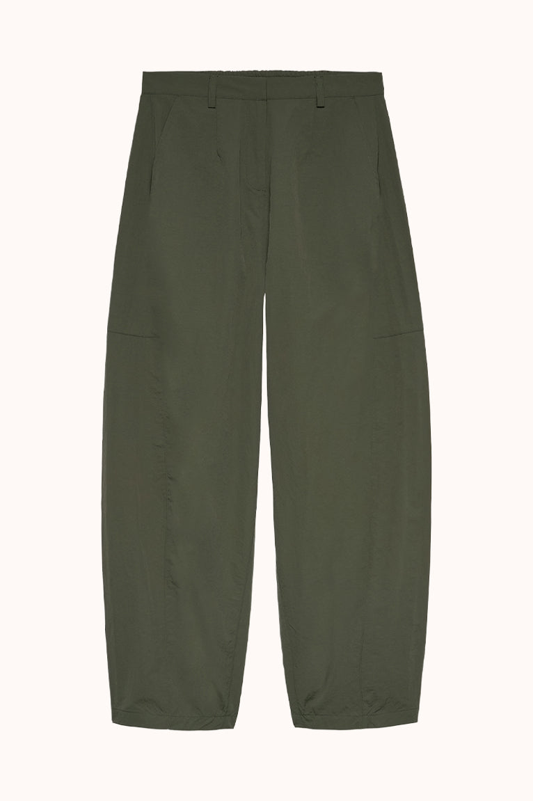 Barrel shaped trousers - Groen