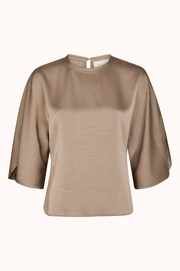 Liora Heavy Sateen Blouse