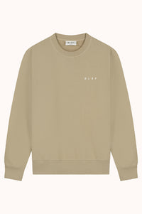 BRUSHSTROKE FACE CREWNECK