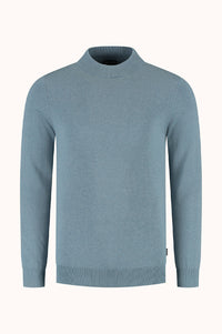 Ben S - asphalt blue melange