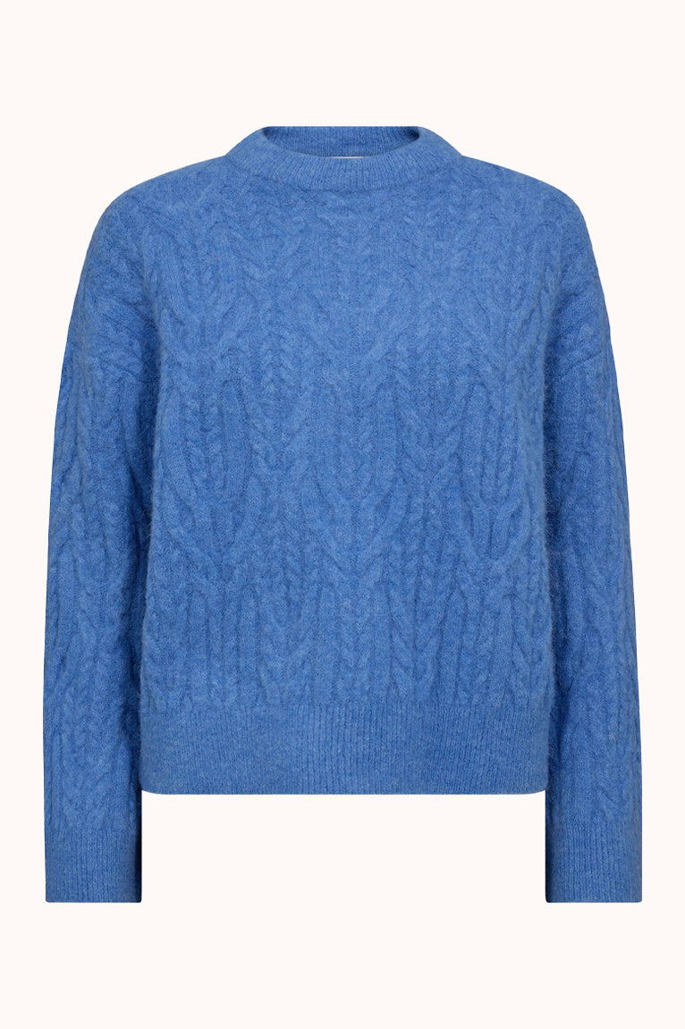 BenalCC cable O-knit - Blauw