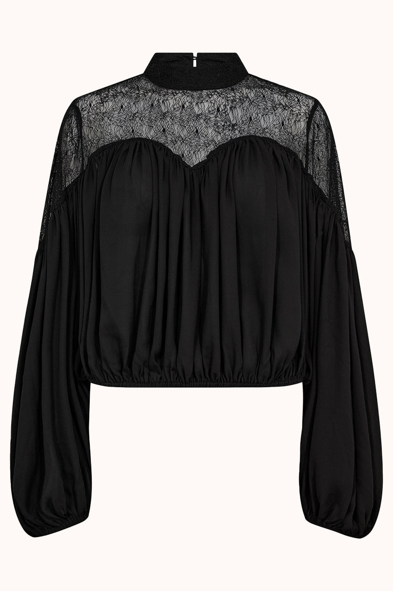 MingoCC Mix Lace Blouse
