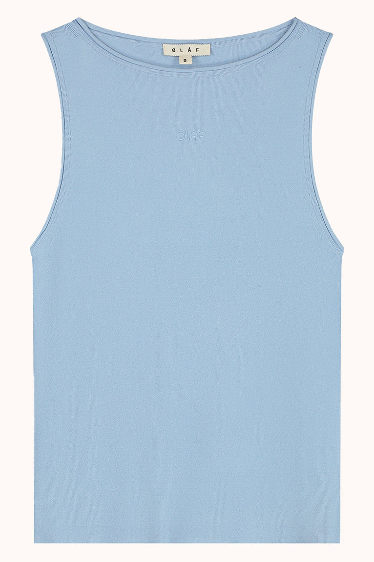 RETRO LOGO SLEEVELESS KNIT