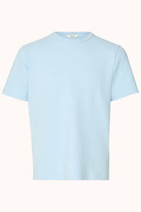 SLHSANDER SEERSUCKER SS O-NECK TEE