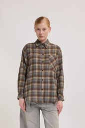 BLOUSE MARRONE