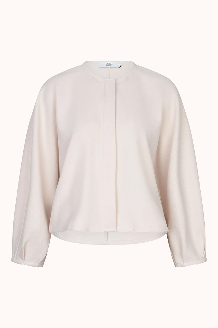 Pierrot blouson top off white