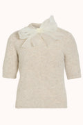 VIITZA O-NECK 2/4 BOW KNIT