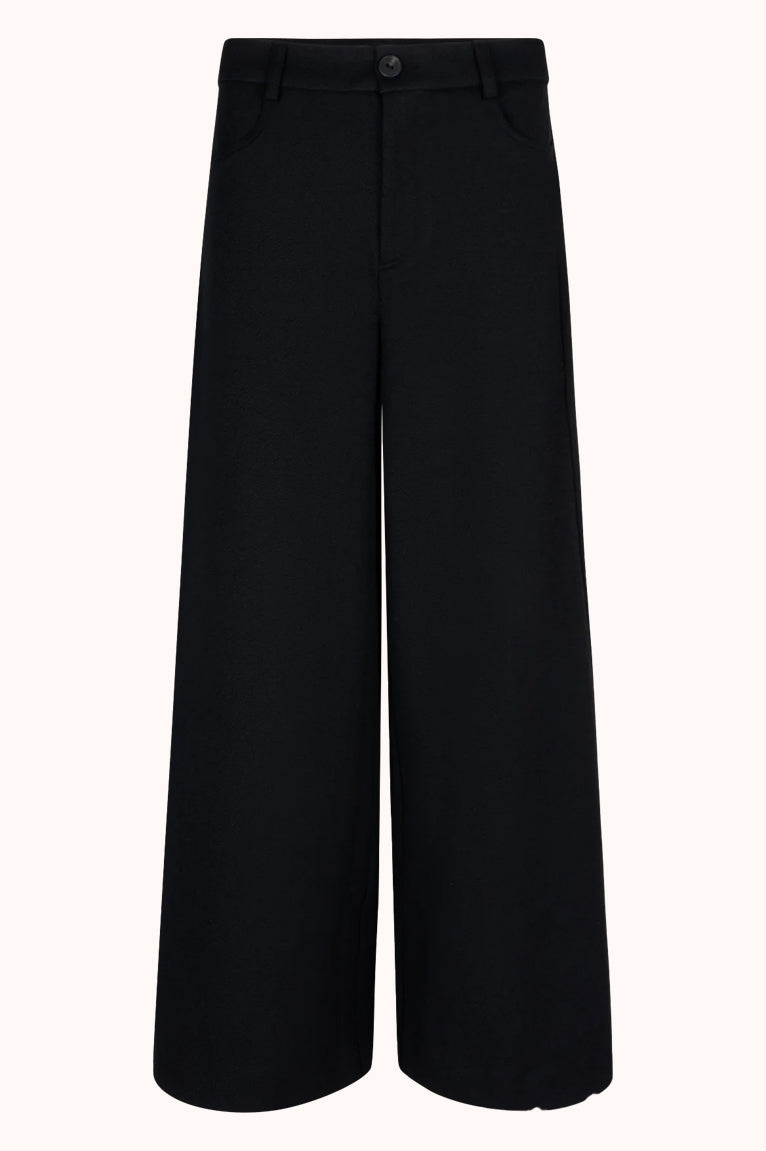 RAMM PALAZZO PANTS BLACK