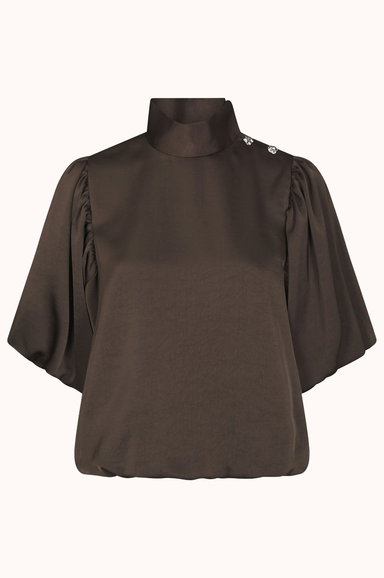 Parisa Heavy Sateen Blouse