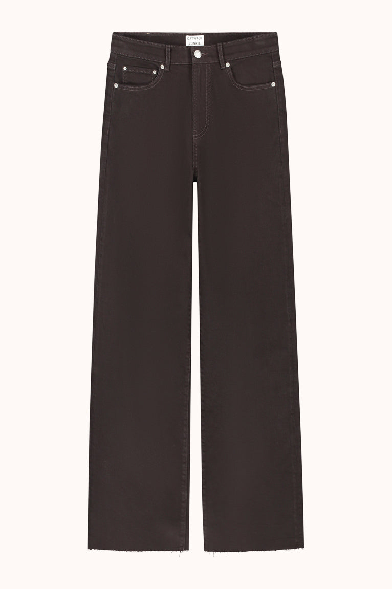 Loose fit jeans - Dark Cacao
