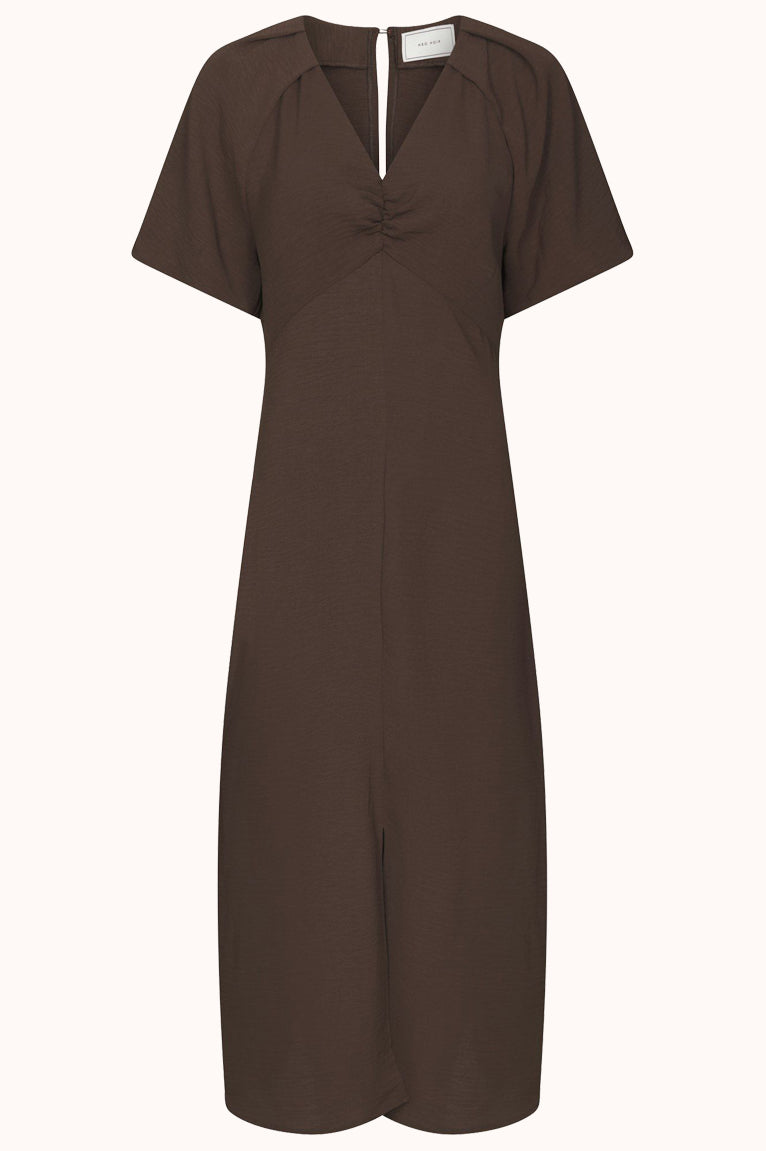 Bomba Structure Solid Dress