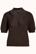 VIITZA O-NECK 2/4 BOW KNIT
