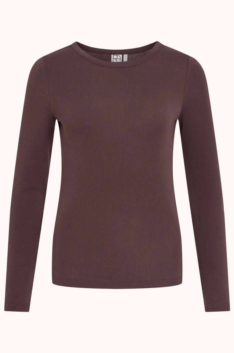ROUMAPLE L/S O-NECK TEE