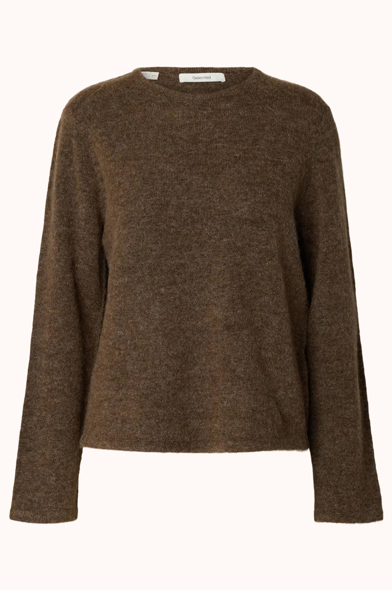 SLWLULU NEW LS KNIT O-NECK