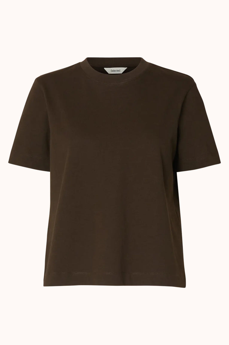 SLFESSENTIAL SS BOXY TEE