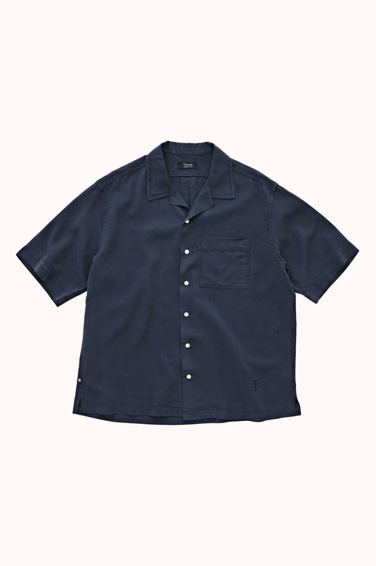 Camp Shirt Indigo - Donker Blauw