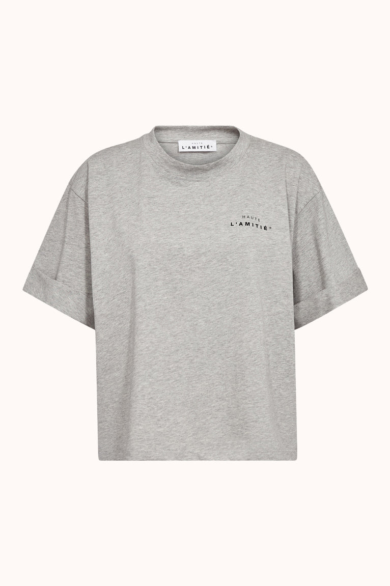 HL Crew Neck Crop Tee