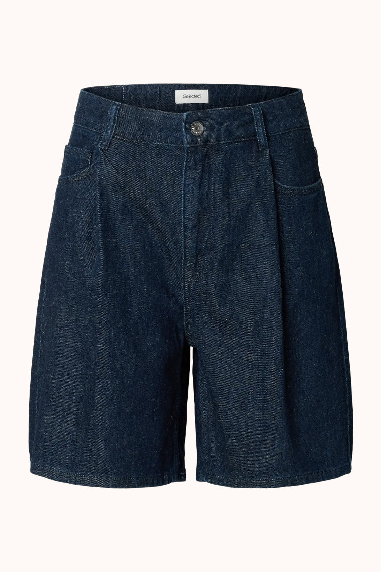 SLFWIDE HANNY HW DENIM SHORTS
