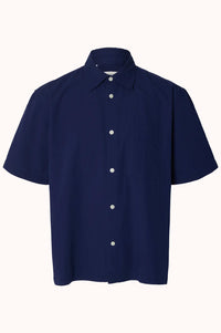 SLHRLXSTUART SEERSUCKER SS SHIRT