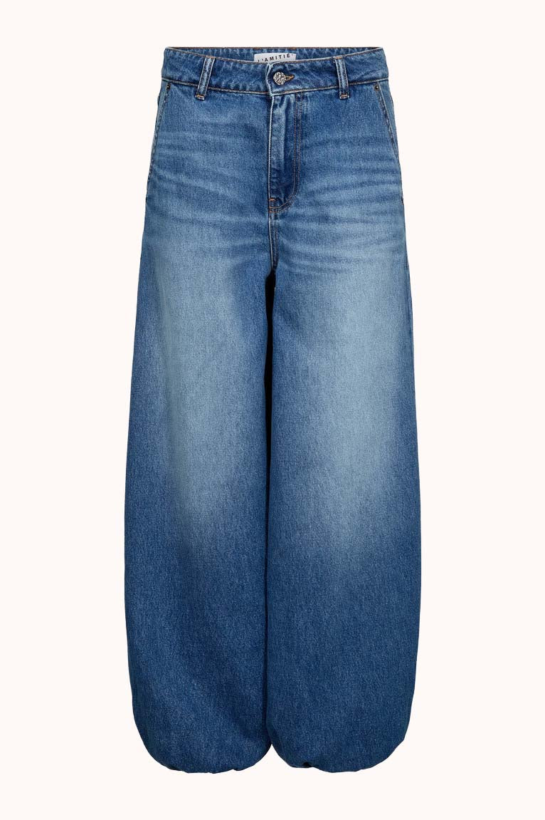 Denim Harem Tall Pant - Blauwe Jeans