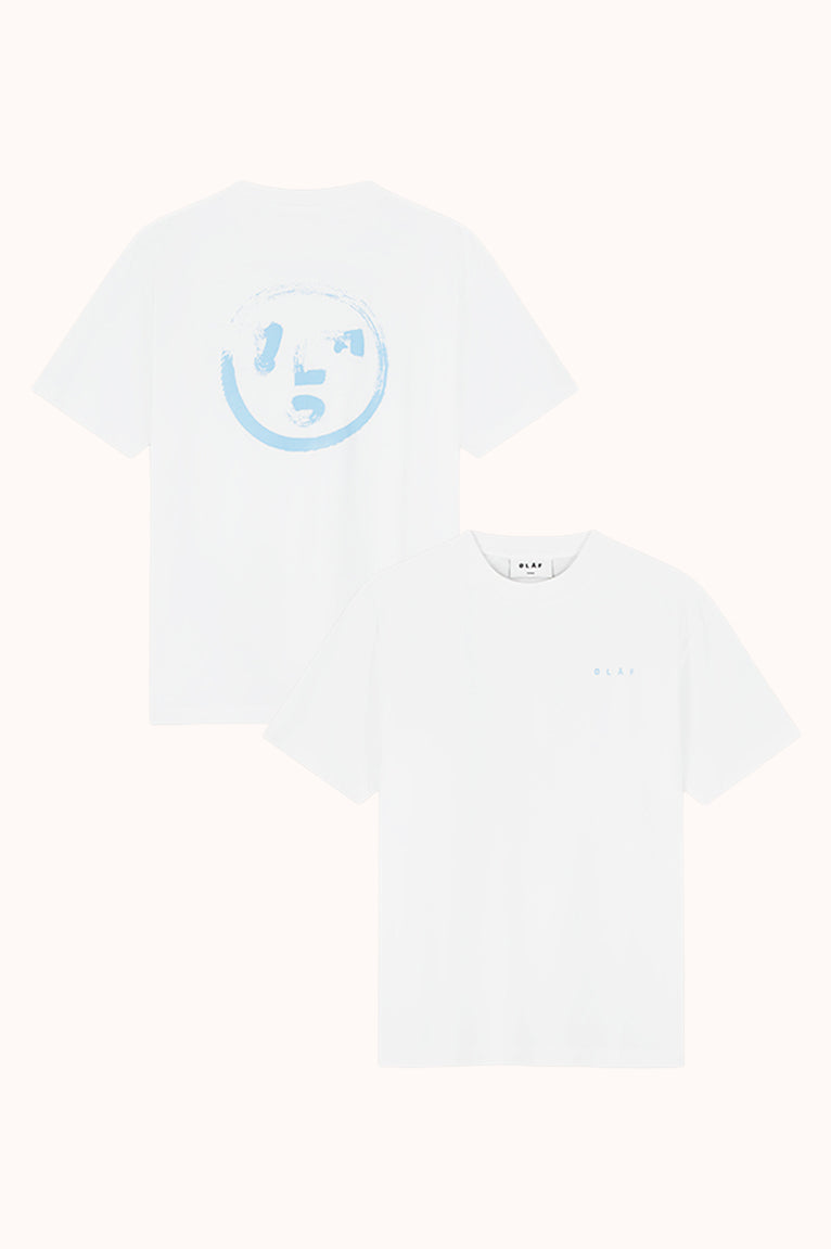 BRUSHSTROKE FACE TEE
