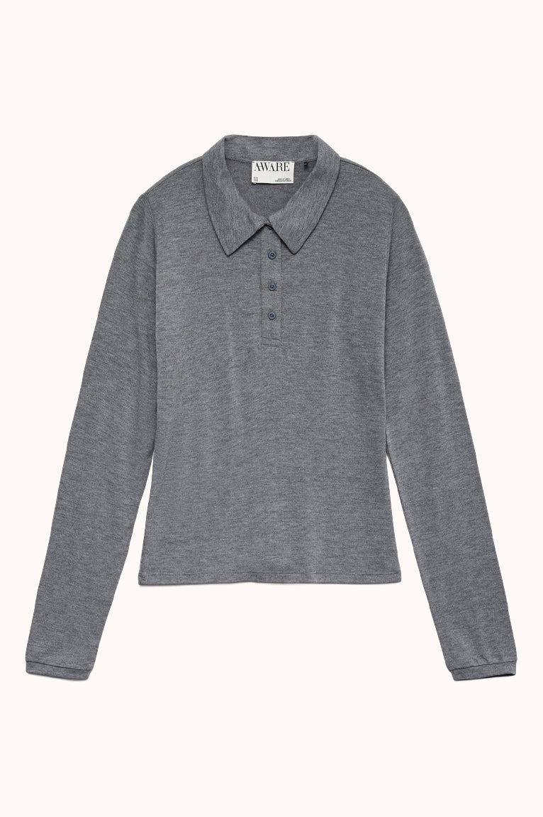 AWGLESHA LS POLO TOP
