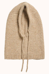 VIKENZIA SEQUIN KNITTED BALACLAVA