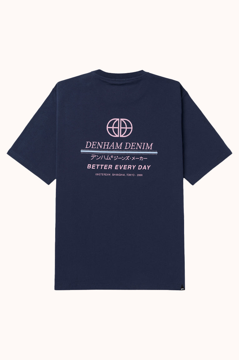 DD TEE JEANS JERSEY - NAVY