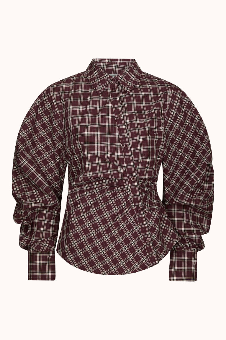 Neoella Check Shirt - Rood dessin