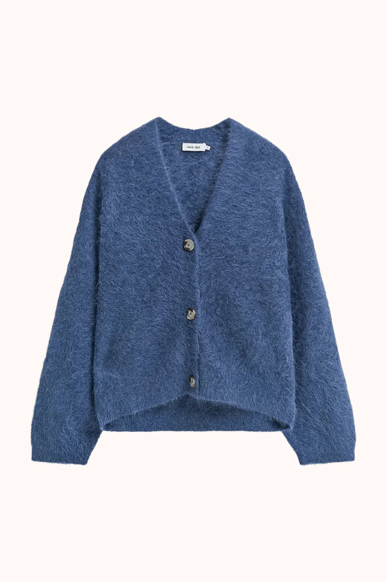 Maris Cardigan - Mid Blue