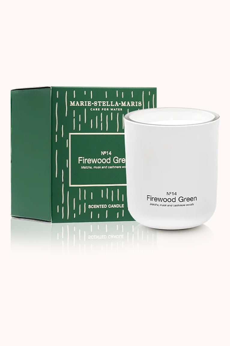 Scented Candle 300gr No.14 Firewood Green