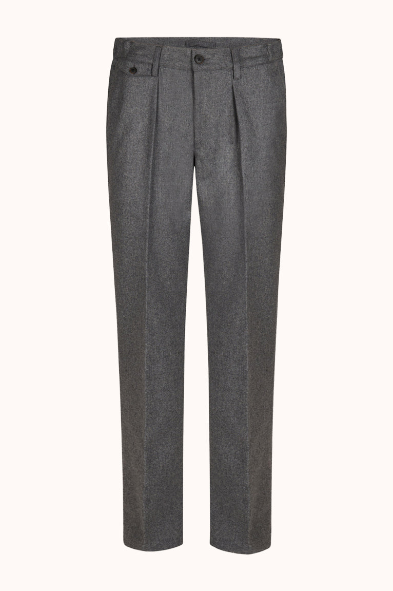 TROUSER FLANNEL ANTHRA