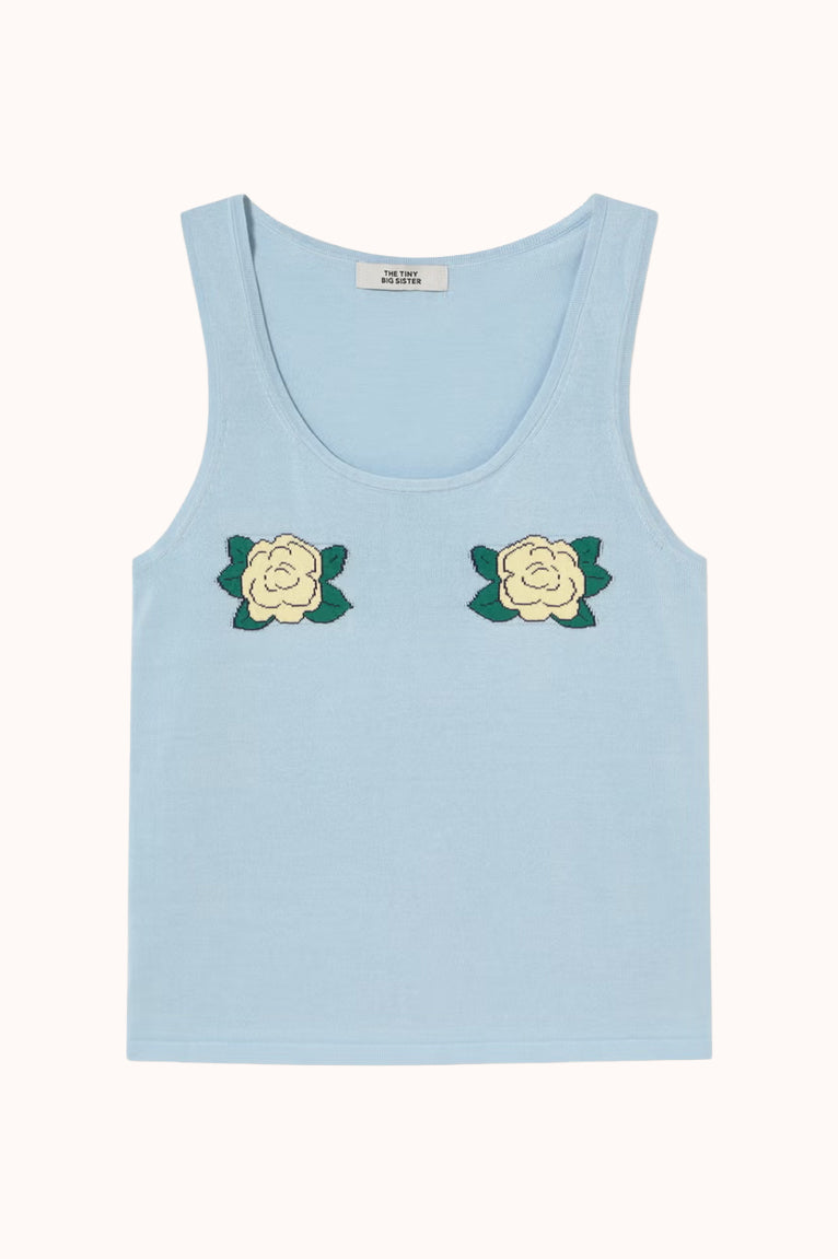 Flowers Knitted Top