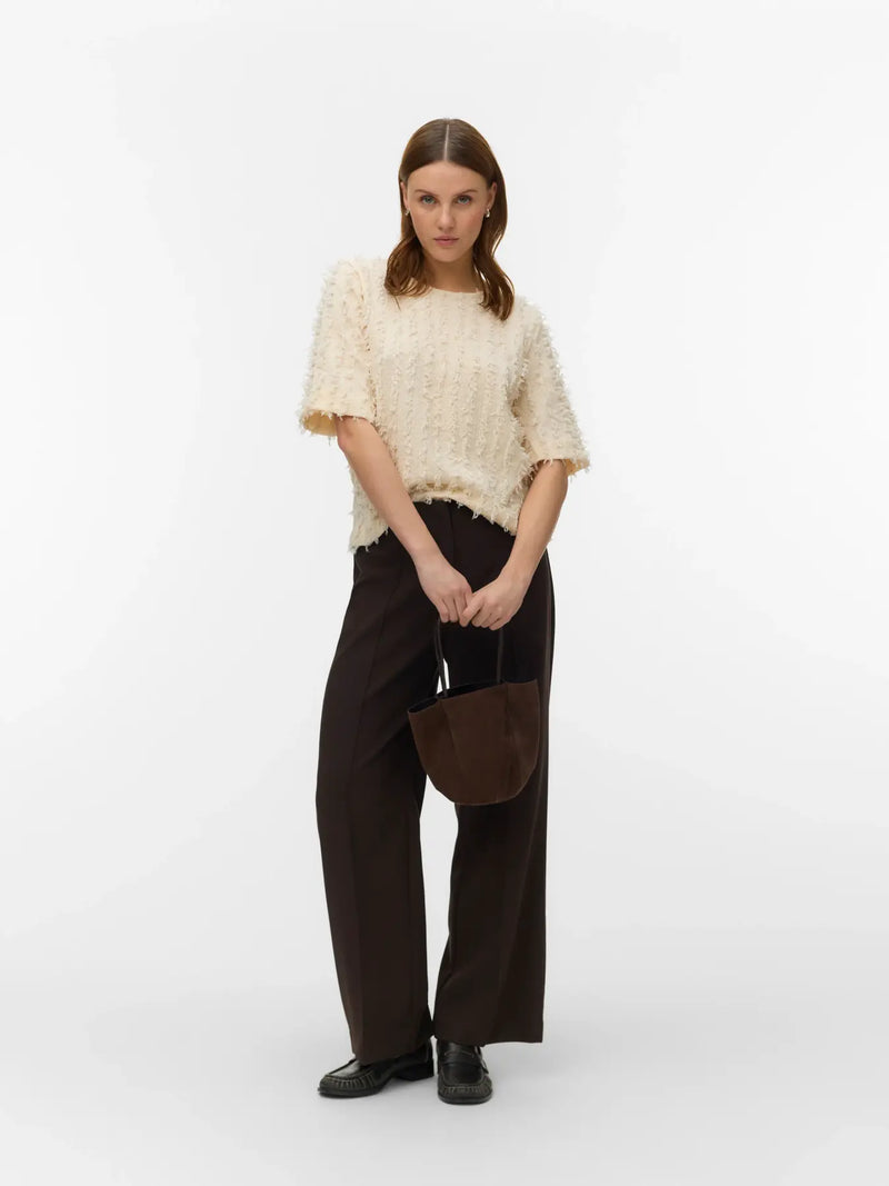 AWDESTINY 2/4 O-NECK TOP