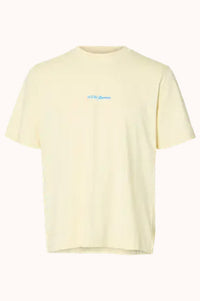 SLHELIAS SS O-NECK TEE HOTEL AMOUR