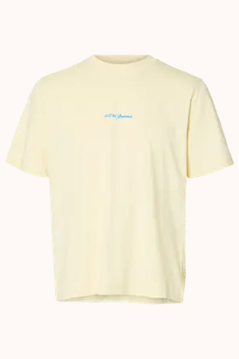 SLHELIAS SS O-NECK TEE HOTEL AMOUR