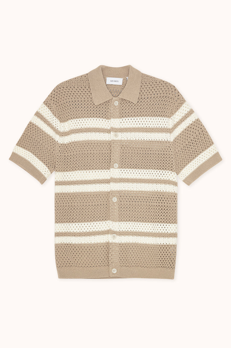 Gianni Knitted Ss Shirt
