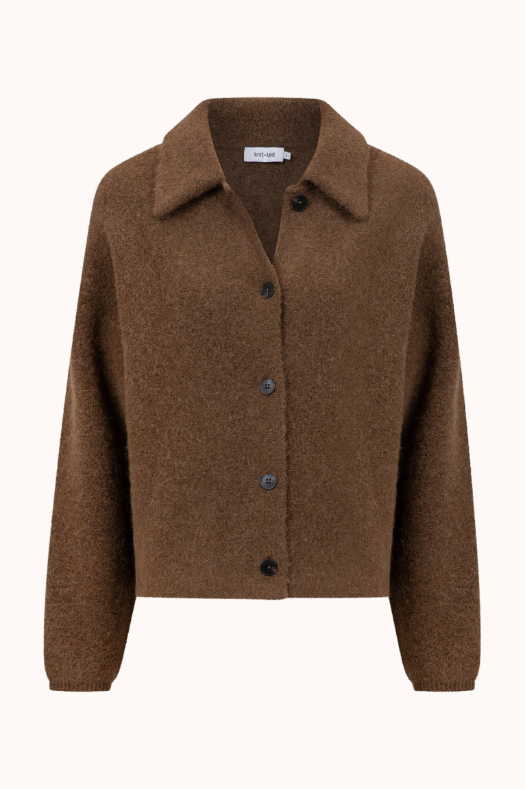 Gigi Cardigan - Bruin
