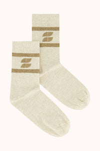 logo sparkle socks