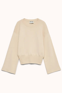 AWHANNA LS CREW NECK KNIT PULLOVER