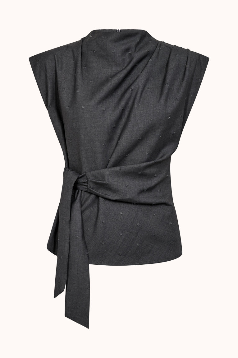 SagaCC Pleat Top