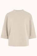 VISIFFI FUNNELNECK 3/4 SWEAT TOP