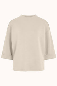 VISIFFI FUNNELNECK 3/4 SWEAT TOP